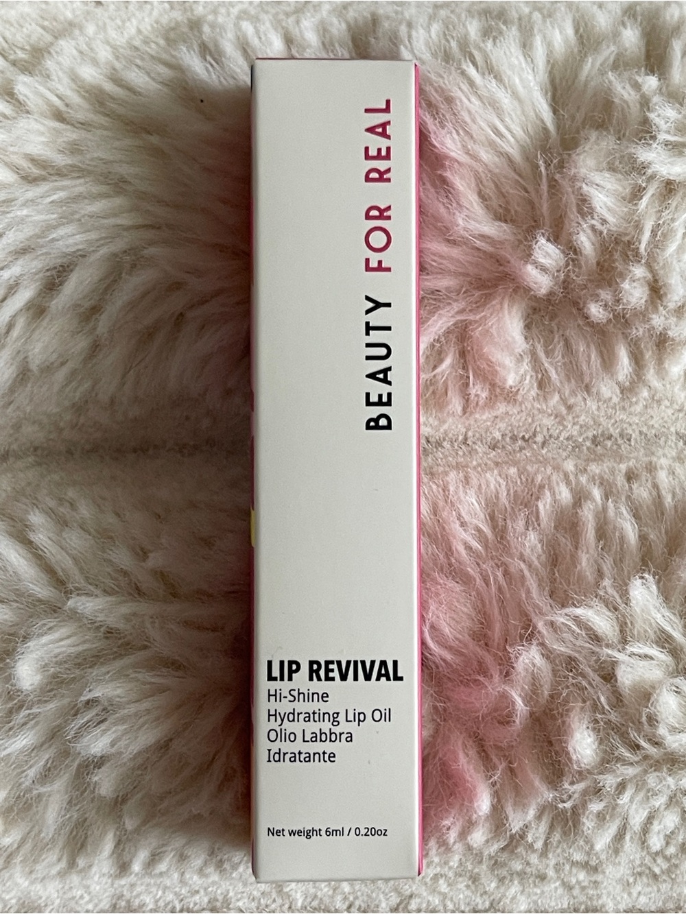 Beauty For Real Lip Revival Hi-Shine Hydrating Lip Oil - Pink